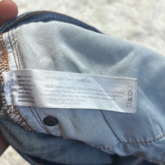 EILEEN FISHER Straight Leg Mid Rise Crop Ankle Jeans - Picture 8 of 8